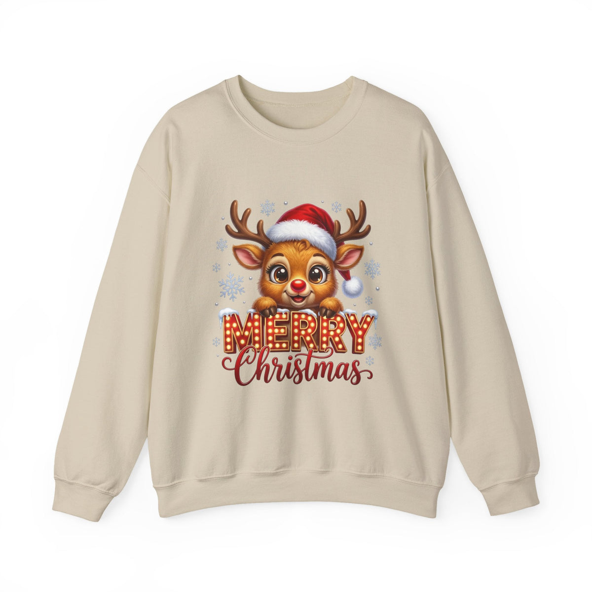 Reindeer Merry Christmas Sweatshirt - Westport Cove