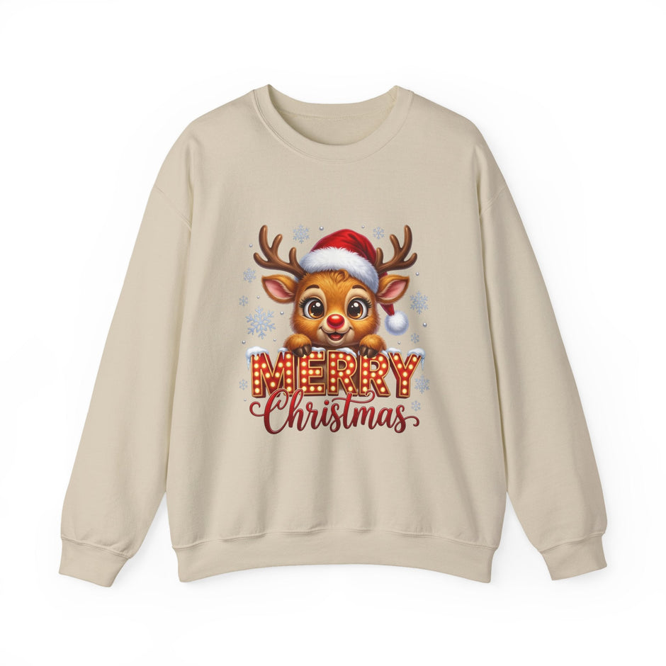 Reindeer Merry Christmas Sweatshirt - Westport Cove