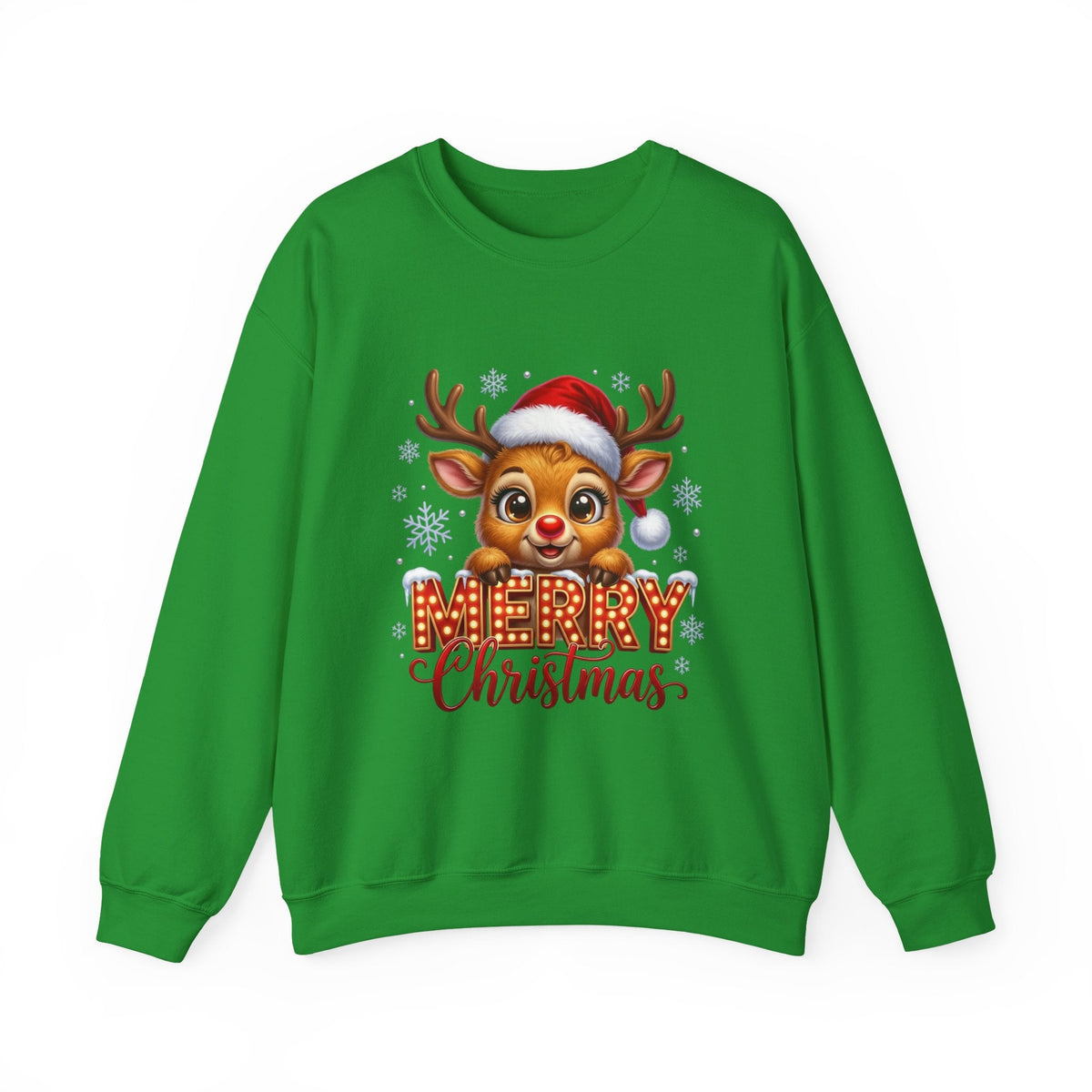 Reindeer Merry Christmas Sweatshirt - Westport Cove