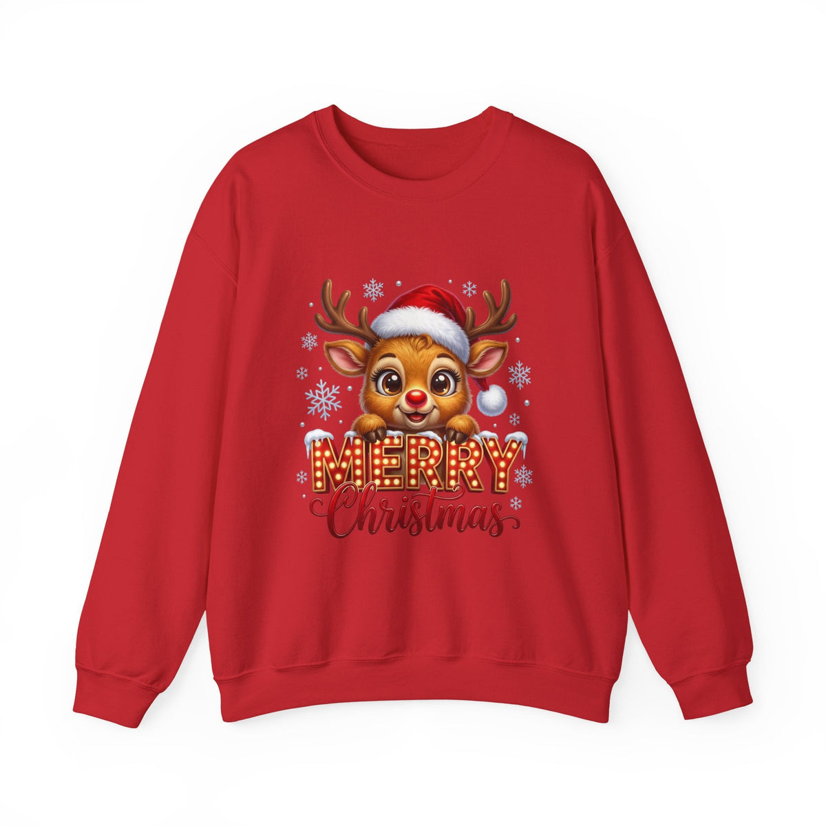 Reindeer Merry Christmas Sweatshirt - Westport Cove
