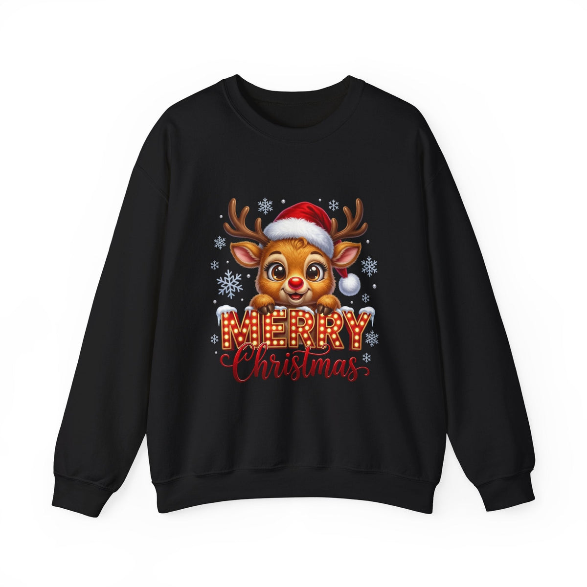Reindeer Merry Christmas Sweatshirt - Westport Cove