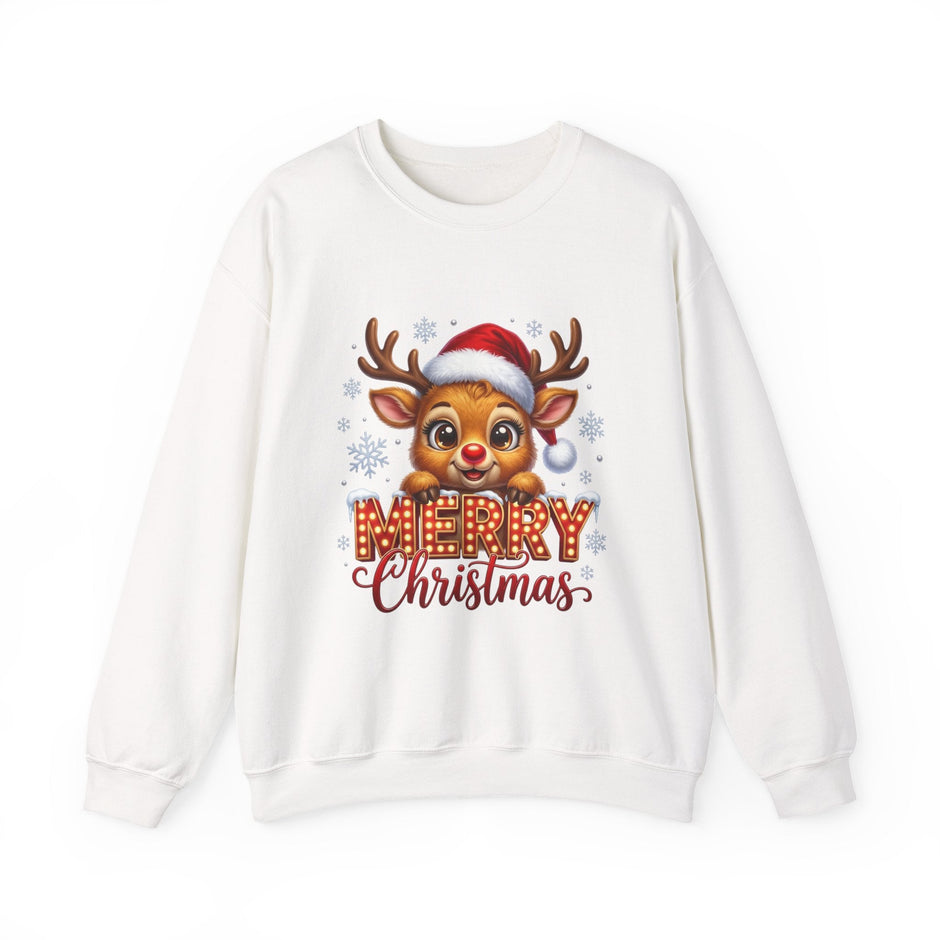 Reindeer Merry Christmas Sweatshirt - Westport Cove