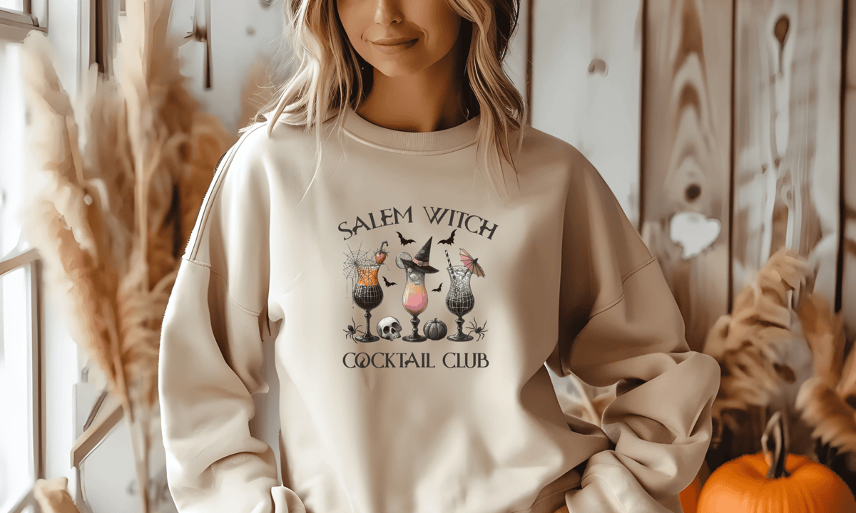 Salem Witch Cocktail Club Sweatshirt - Westport Cove
