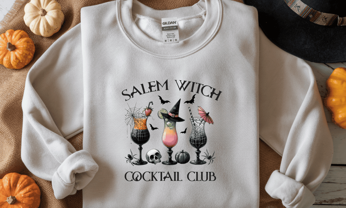Salem Witch Cocktail Club Sweatshirt - Westport Cove