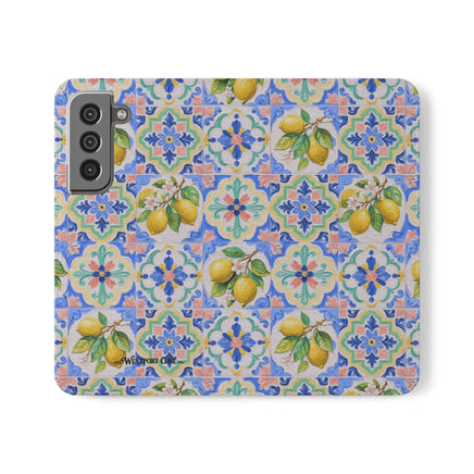 Santorini Lemon - Flip Case - Westport Cove