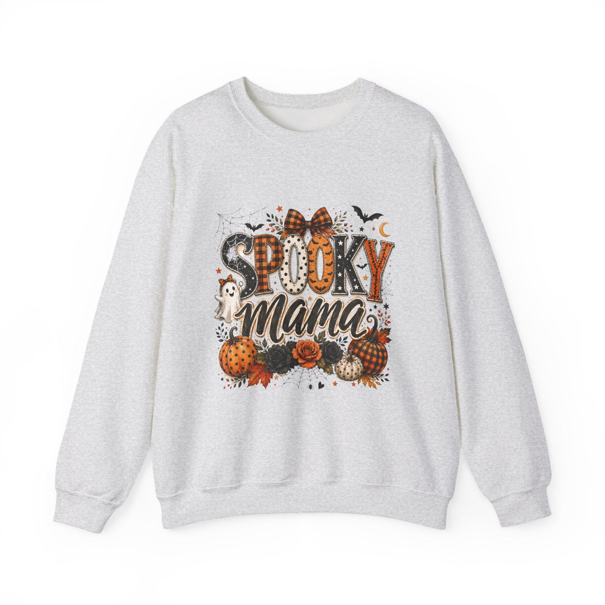 Spooky Mama Sweatshirt — Halloween Pumpkin Mom Crewneck - Westport Cove