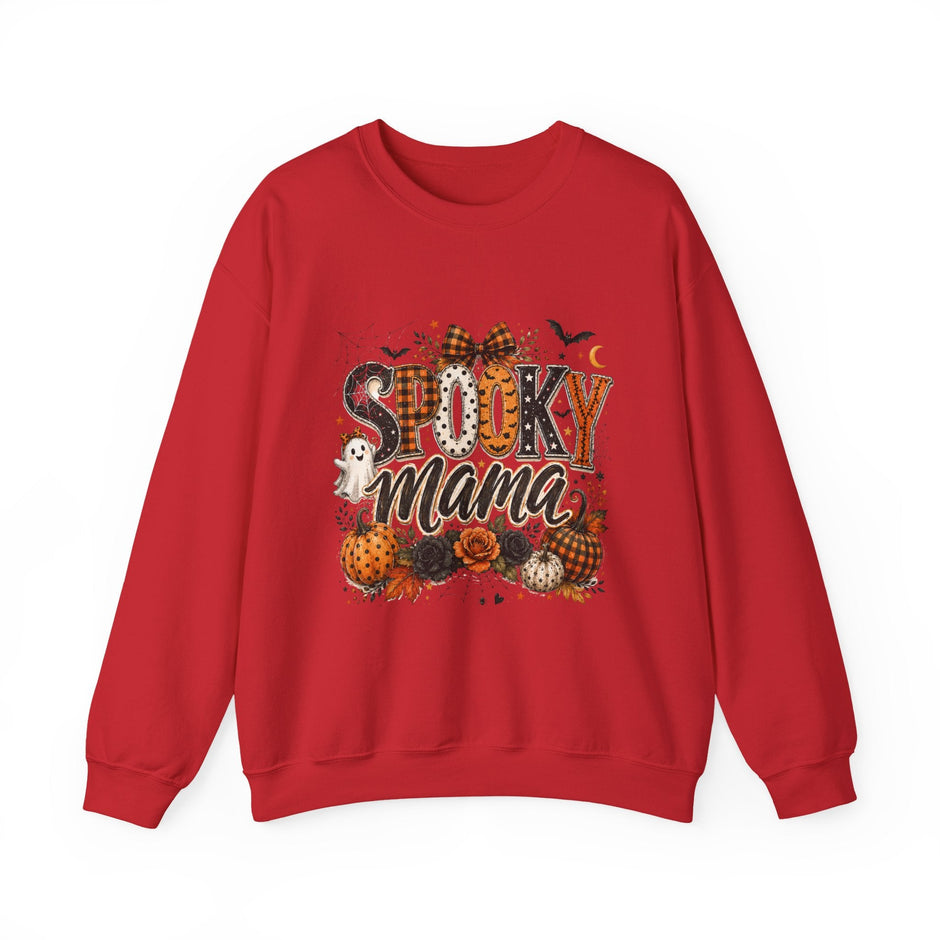 Spooky Mama Sweatshirt — Halloween Pumpkin Mom Crewneck - Westport Cove