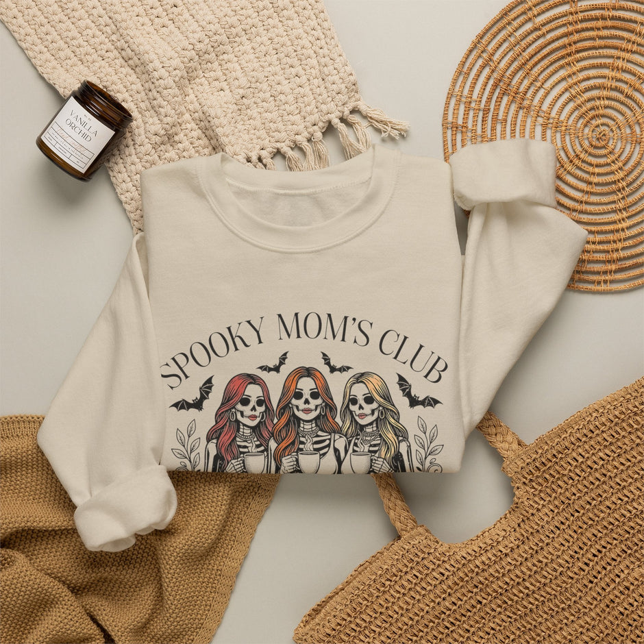 Spooky Moms Club Sweatshirt — 