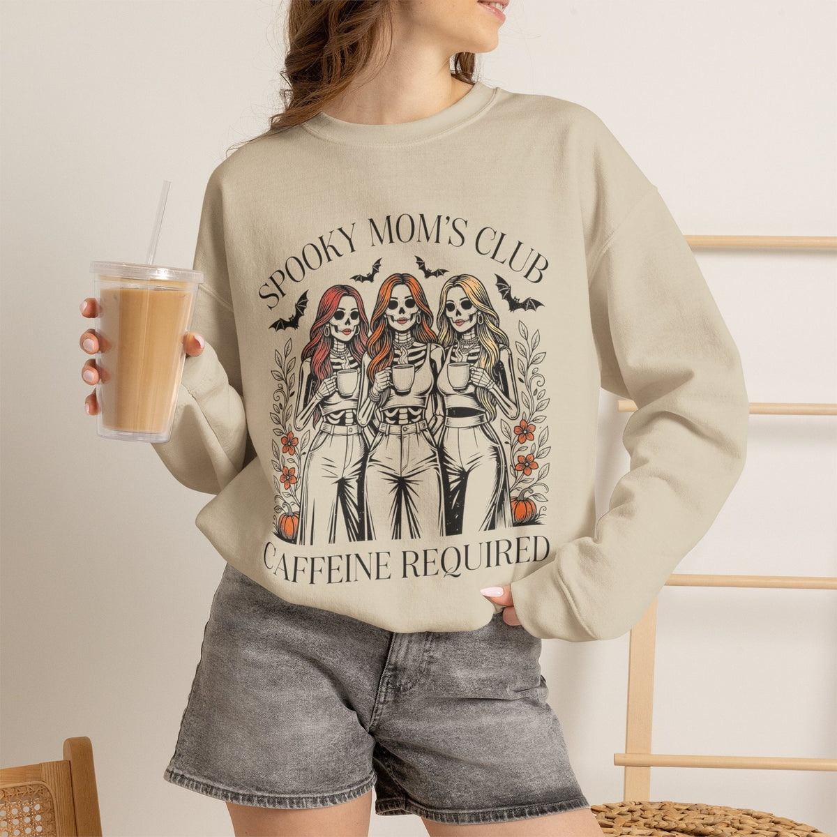 Spooky Moms Club Sweatshirt — 