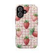 Strawberry Gingham - Extreme MagSafe Phone Case - Westport Cove