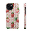 Strawberry Gingham - Extreme MagSafe Phone Case - Westport Cove