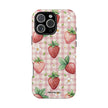 Strawberry Gingham - Extreme MagSafe Phone Case - Westport Cove