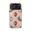 Strawberry Gingham - Extreme MagSafe Phone Case - Westport Cove