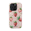 Strawberry Gingham - Extreme MagSafe Phone Case - Westport Cove