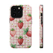 Strawberry Gingham - Extreme MagSafe Phone Case - Westport Cove