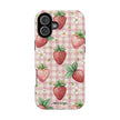 Strawberry Gingham - Extreme MagSafe Phone Case - Westport Cove