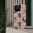 Strawberry Gingham - Extreme MagSafe Phone Case - Westport Cove