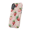 Strawberry Gingham - Extreme MagSafe Phone Case - Westport Cove