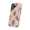 Strawberry Gingham - Extreme MagSafe Phone Case - Westport Cove