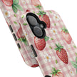 Strawberry Gingham - Extreme MagSafe Phone Case - Westport Cove