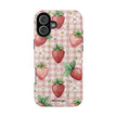 Strawberry Gingham - Extreme MagSafe Phone Case - Westport Cove