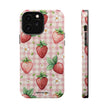 Strawberry Gingham - Extreme MagSafe Phone Case - Westport Cove