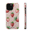 Strawberry Gingham - Extreme MagSafe Phone Case - Westport Cove