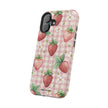 Strawberry Gingham - Extreme MagSafe Phone Case - Westport Cove