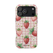 Strawberry Gingham - Extreme MagSafe Phone Case - Westport Cove