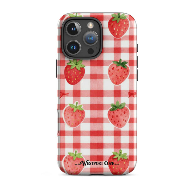 Strawberry Picnic - Tough Case for iPhone® - Westport Cove