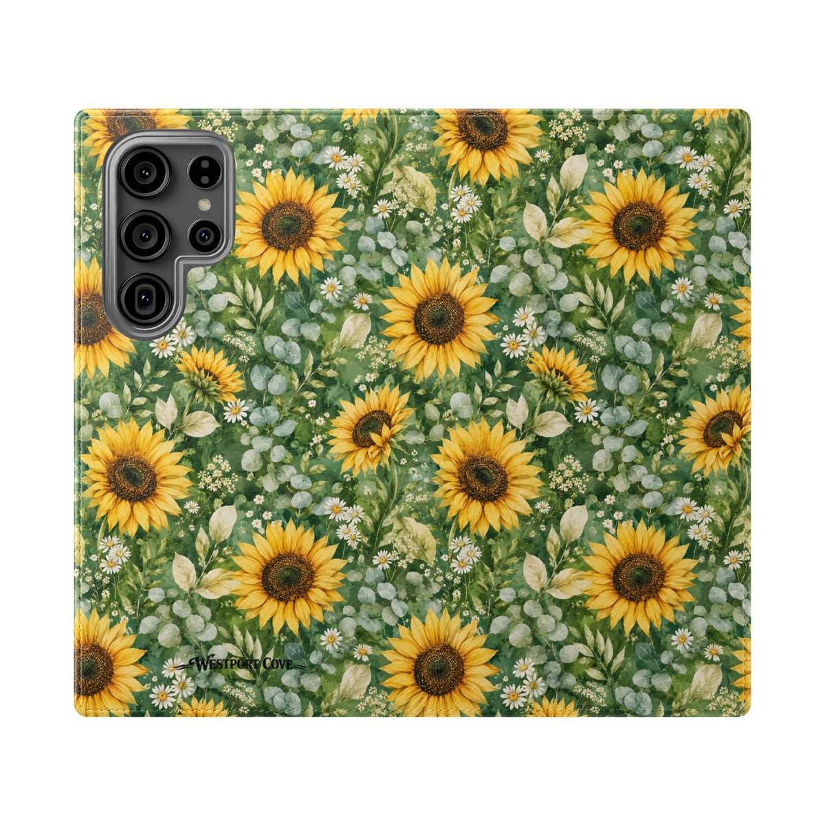 Sunflower Garden - Flip Case - Westport Cove