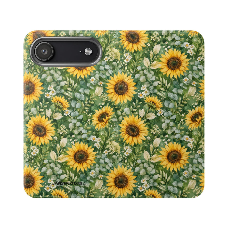 Sunflower Garden - Flip Case - Westport Cove