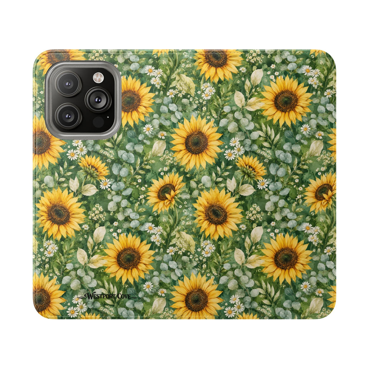 Sunflower Garden - Flip Case - Westport Cove