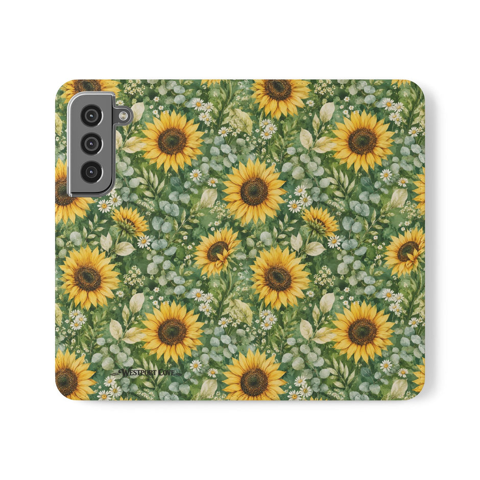Sunflower Garden - Flip Case - Westport Cove