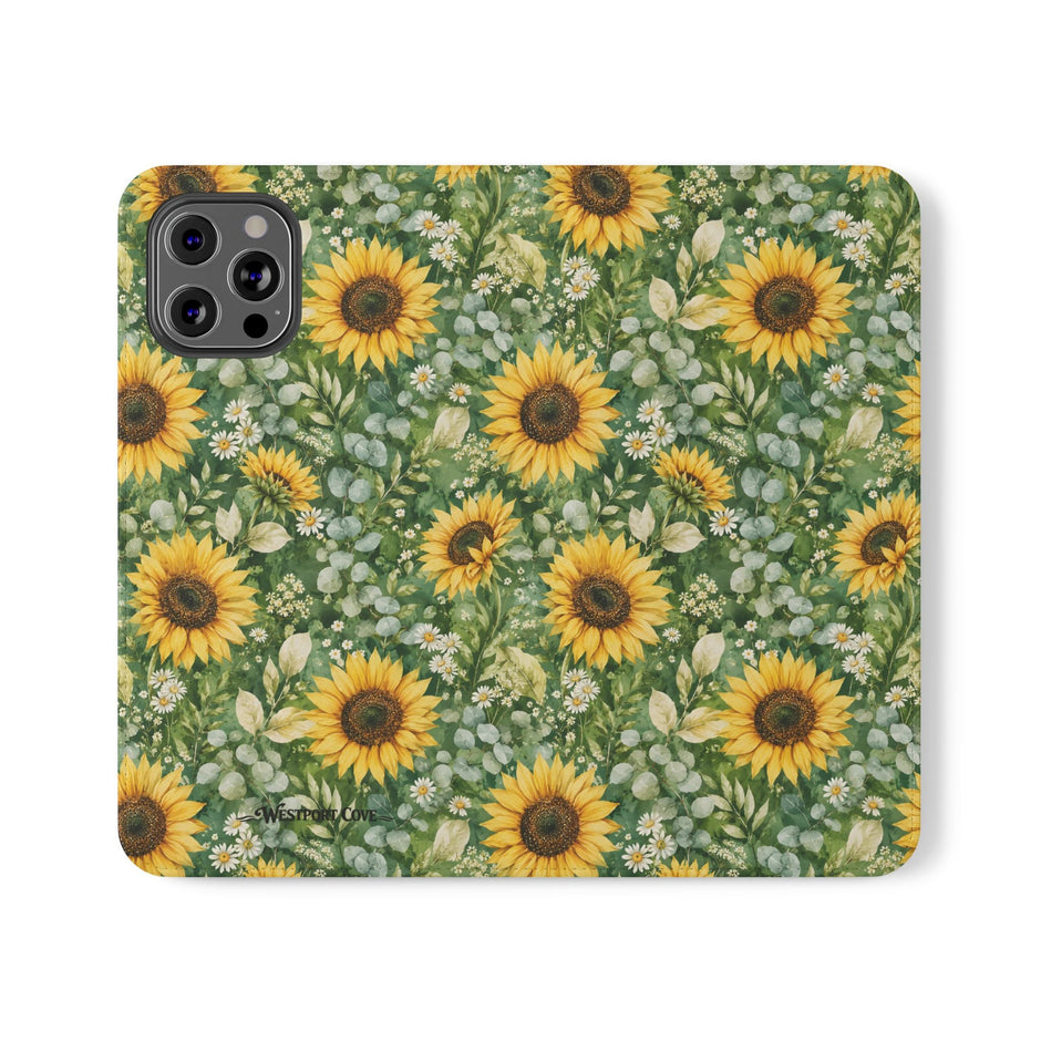 Sunflower Garden - Flip Case - Westport Cove