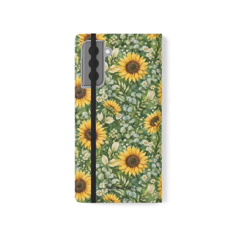 Sunflower Garden - Flip Case - Westport Cove
