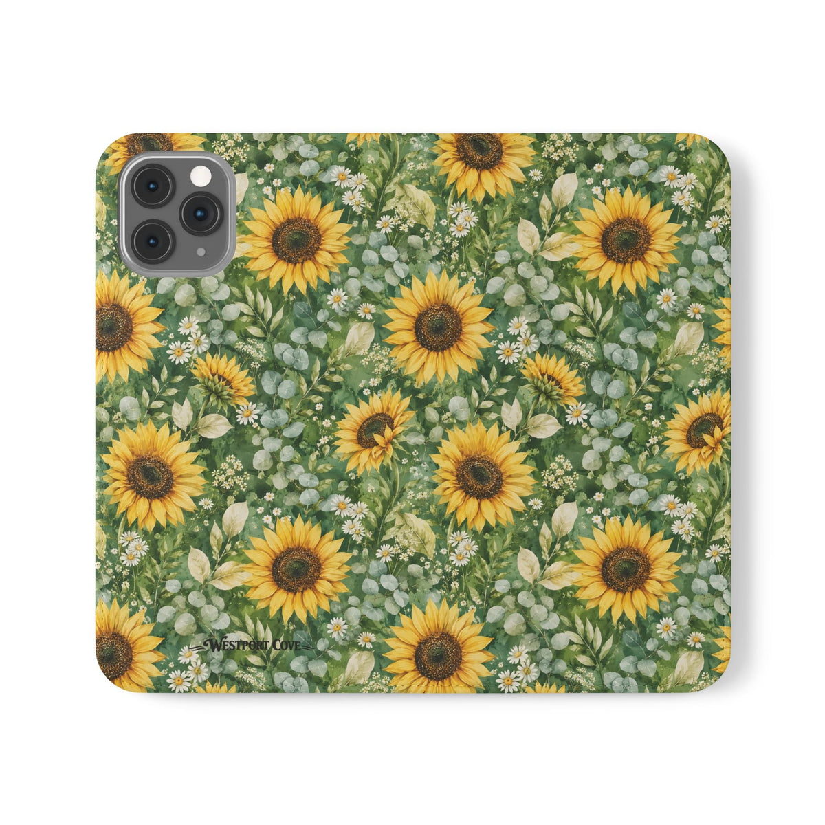 Sunflower Garden - Flip Case - Westport Cove