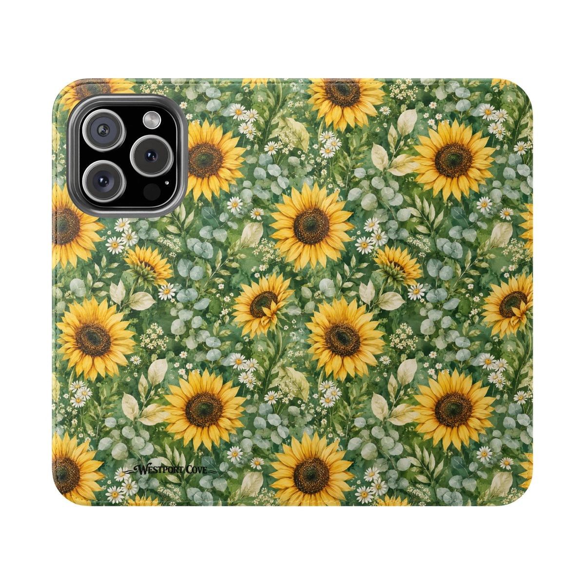 Sunflower Garden - Flip Case - Westport Cove