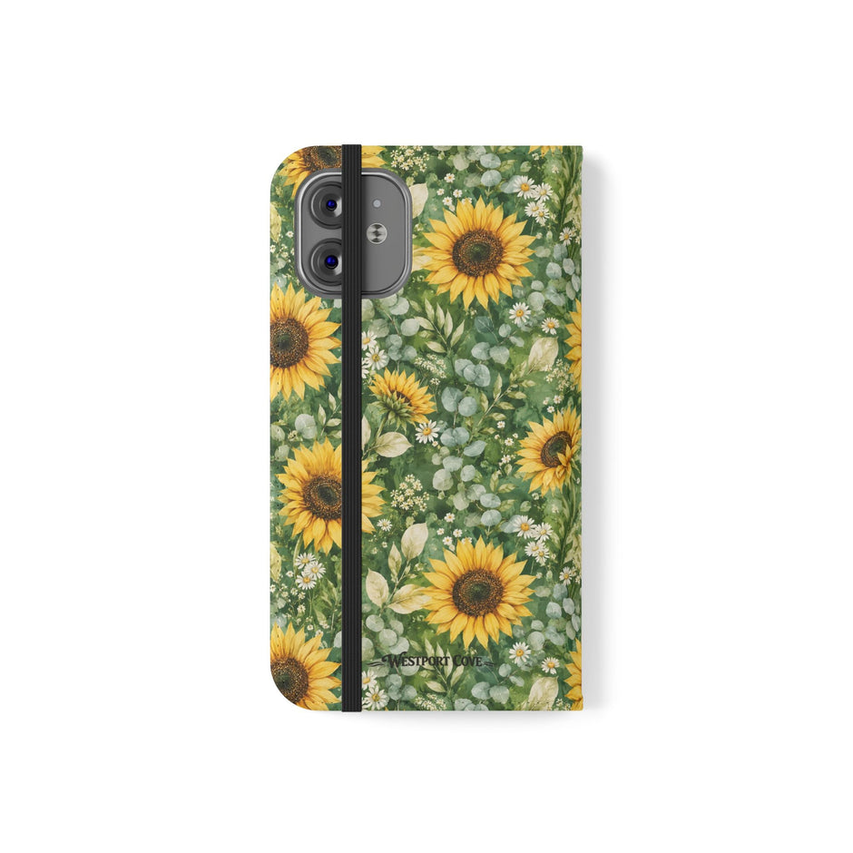 Sunflower Garden - Flip Case - Westport Cove