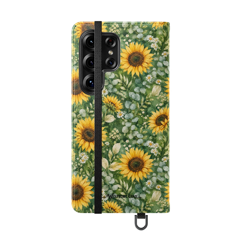 Sunflower Garden - Flip Case - Westport Cove