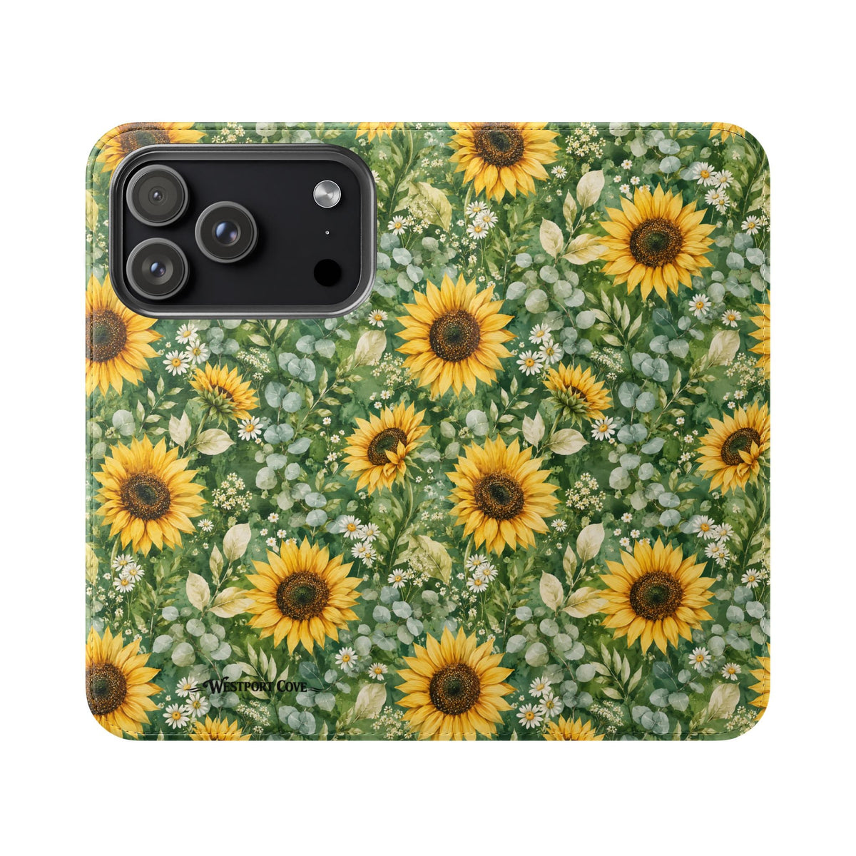 Sunflower Garden - Flip Case - Westport Cove