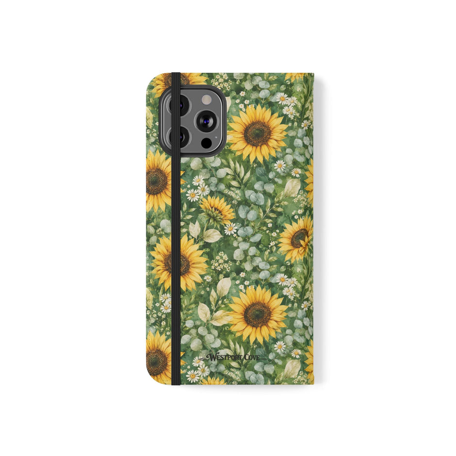 Sunflower Garden - Flip Case - Westport Cove