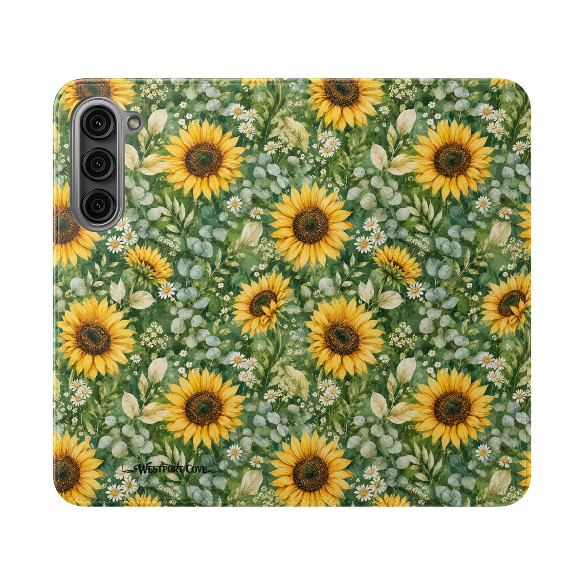Sunflower Garden - Flip Case - Westport Cove