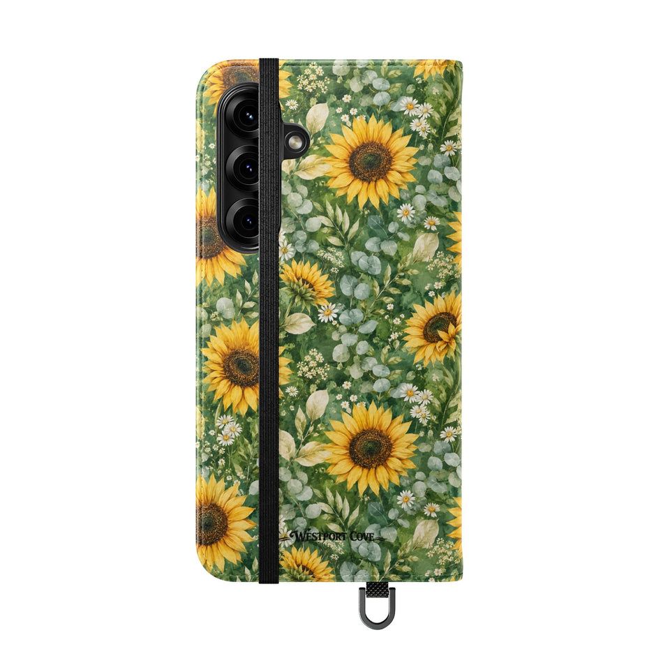 Sunflower Garden - Flip Case - Westport Cove