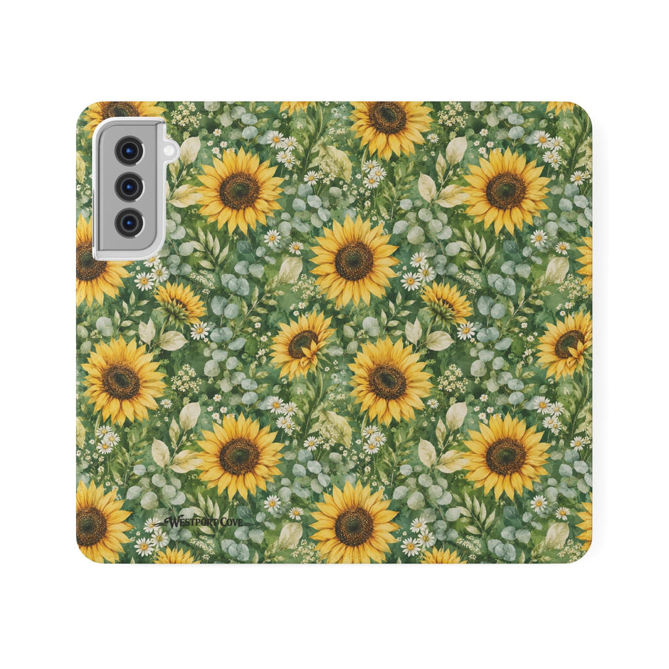 Sunflower Garden - Flip Case - Westport Cove