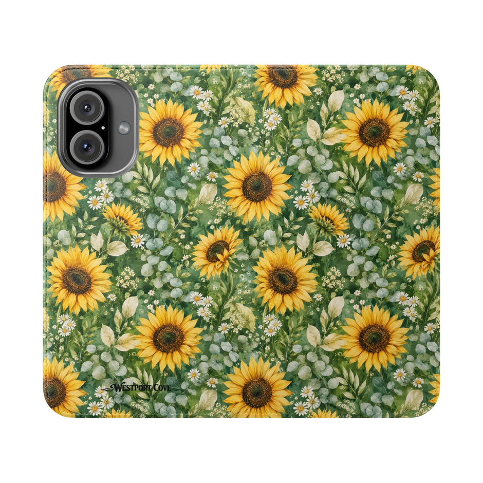 Sunflower Garden - Flip Case - Westport Cove