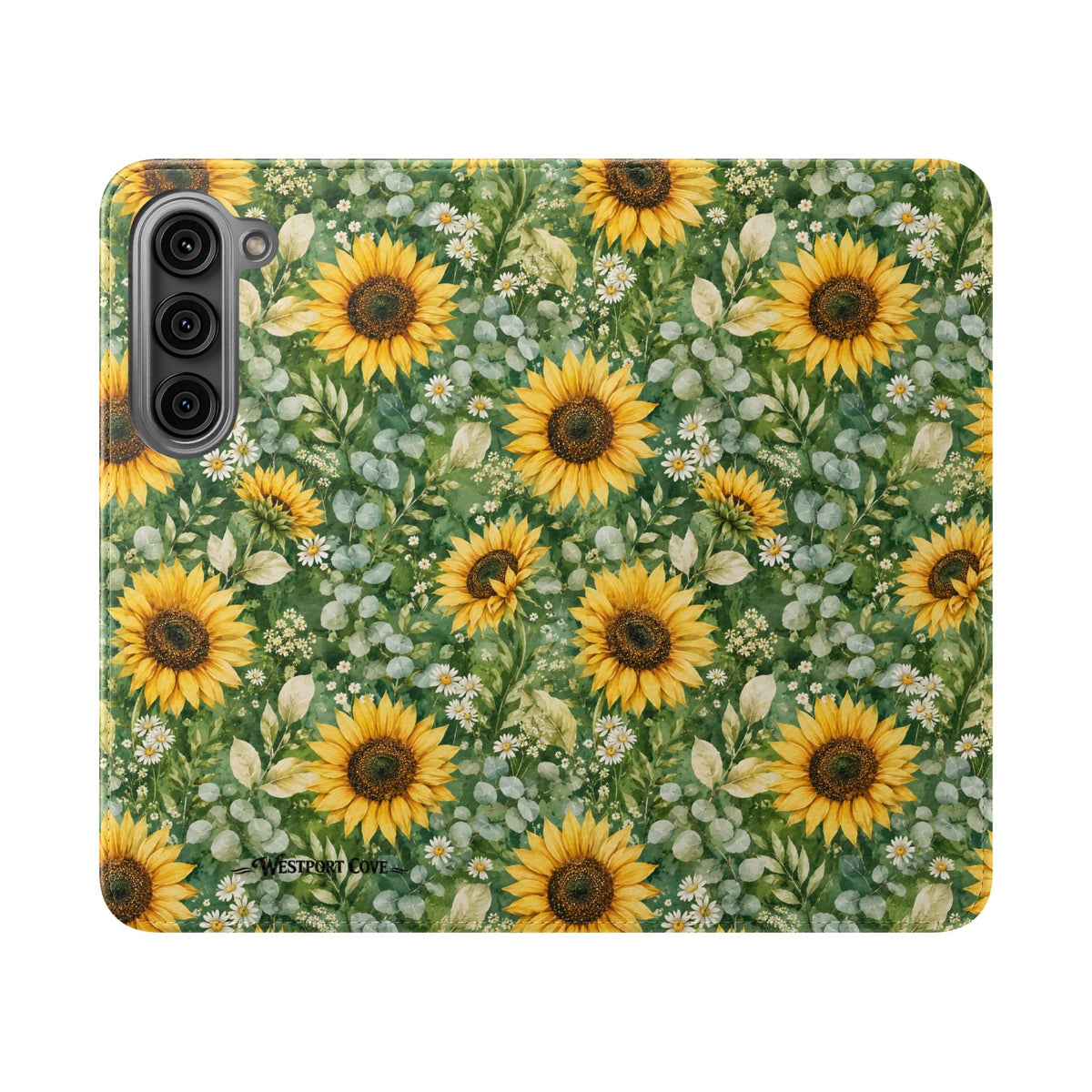 Sunflower Garden - Flip Case - Westport Cove