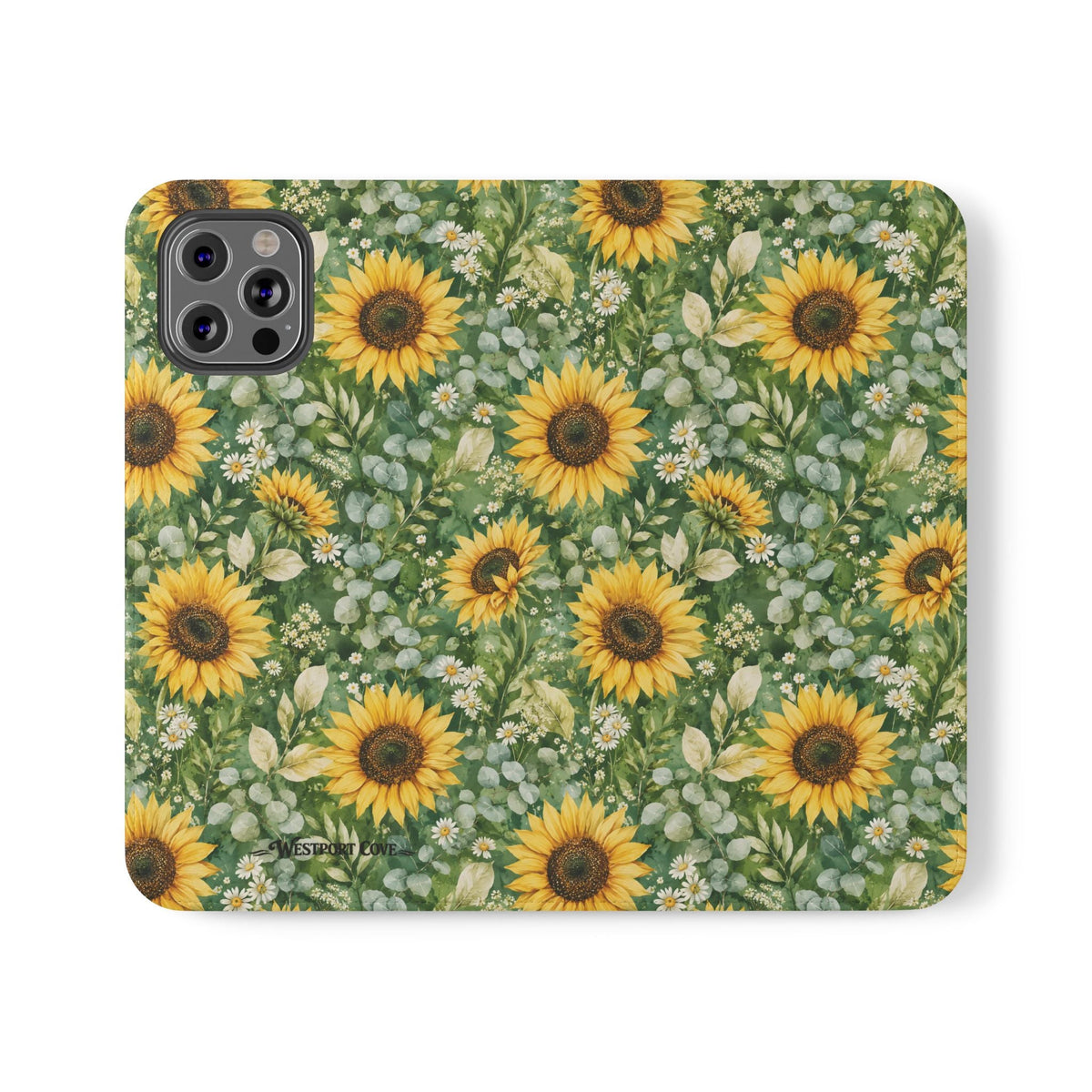 Sunflower Garden - Flip Case - Westport Cove