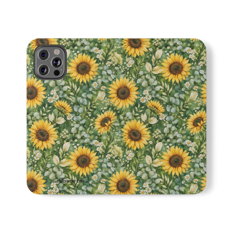 Sunflower Garden - Flip Case - Westport Cove