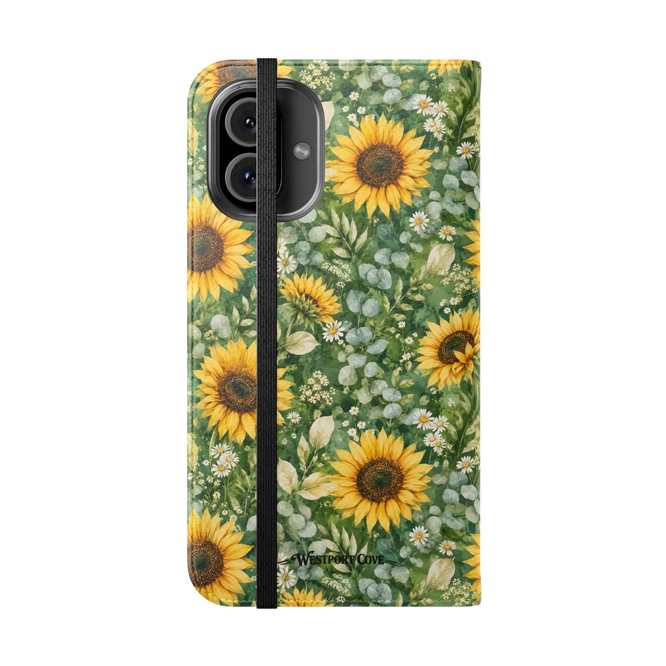 Sunflower Garden - Flip Case - Westport Cove